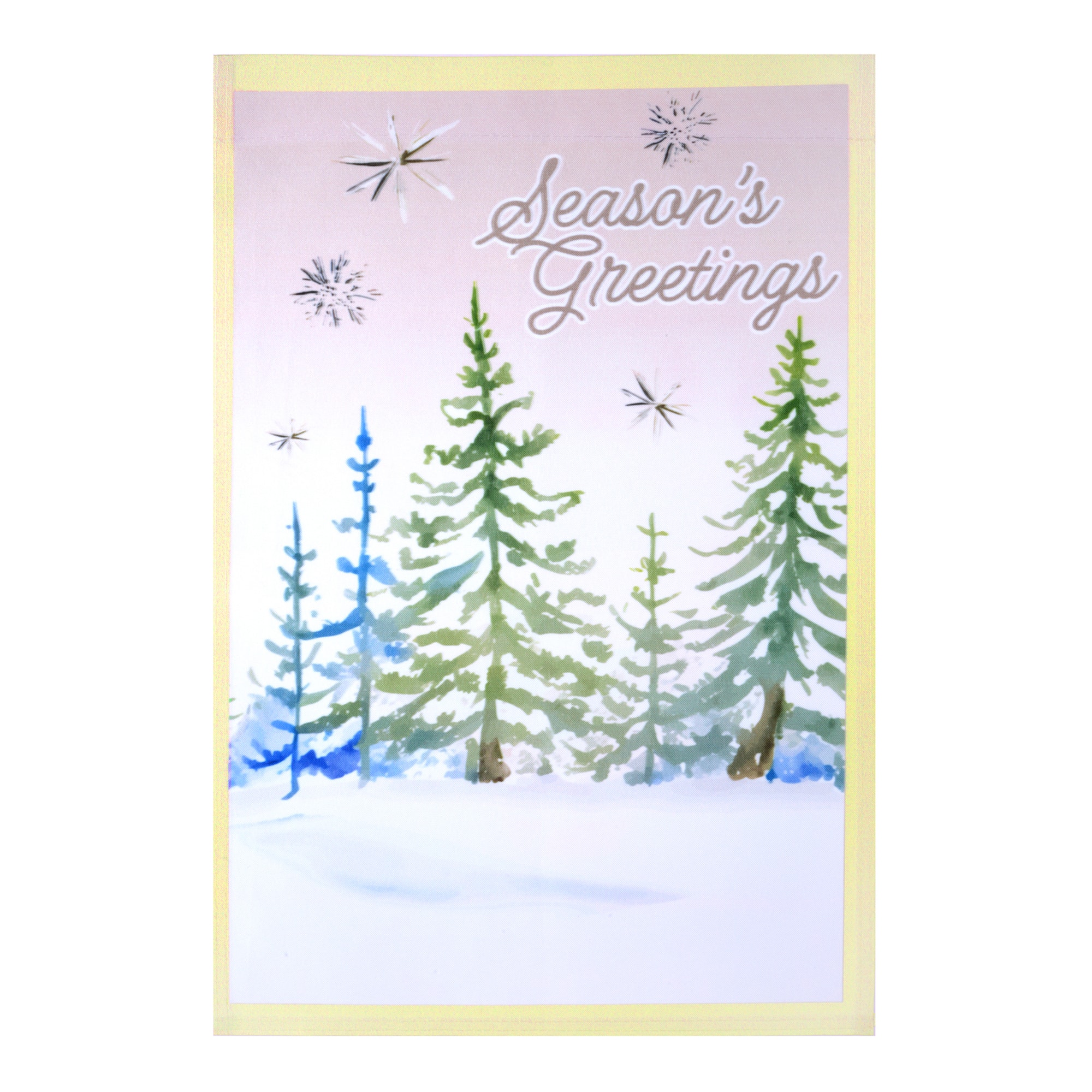 Season's Greetings Garden Flag by Ashland®